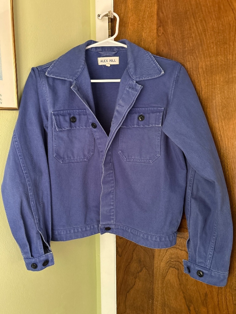 Alex Mill Small 100% cotton cropped jacket